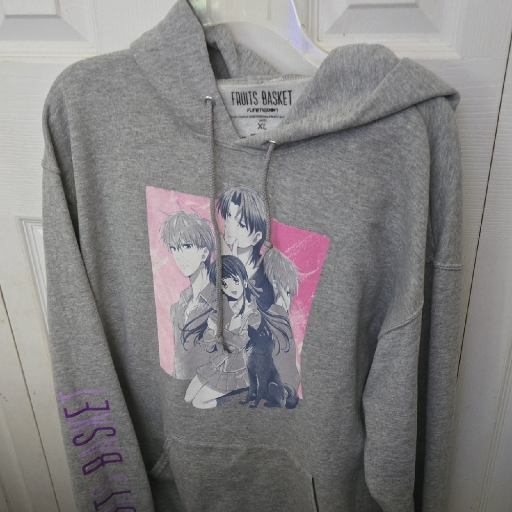 Gray Fruits Basket Varsity Jacket